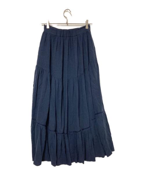 HER LIP TO（ハーリップトゥ）HER LIP TO (ハーリップトゥ) イージーエッセンシャルズスカート ネイビー サイズ:Mの古着・服飾アイテム