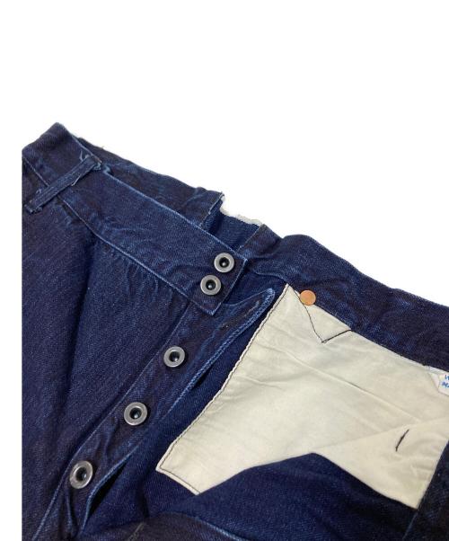 MISTER FREEDOM（ミスターフリーダム）MISTER FREEDOM (ミスターフリーダム) シンチバックデニムパンツ インディゴ サイズ:W34の古着・服飾アイテム