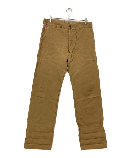 MISTER FREEDOM（ミスターフリーダム）MISTER FREEDOM (ミスターフリーダム) ワークパンツ ベージュ サイズ:W34の古着・服飾アイテム