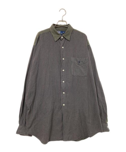 POLO RALPH LAUREN（ポロ・ラルフローレン）POLO RALPH LAUREN (ポロ・ラルフローレン) シャツ ダークグリーン サイズ:Lの古着・服飾アイテム