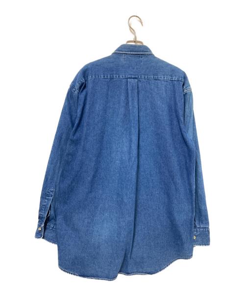 POLO RALPH LAUREN（ポロ・ラルフローレン）POLO RALPH LAUREN (ポロ・ラルフローレン) デニムシャツ インディゴ サイズ:Lの古着・服飾アイテム