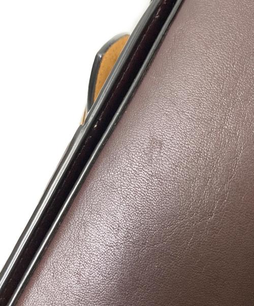 COACH（コーチ）COACH (コーチ) ホース＆キャリッジ2WAYバッグ ブラウン×ホワイト サイズ:下記参照の古着・服飾アイテム