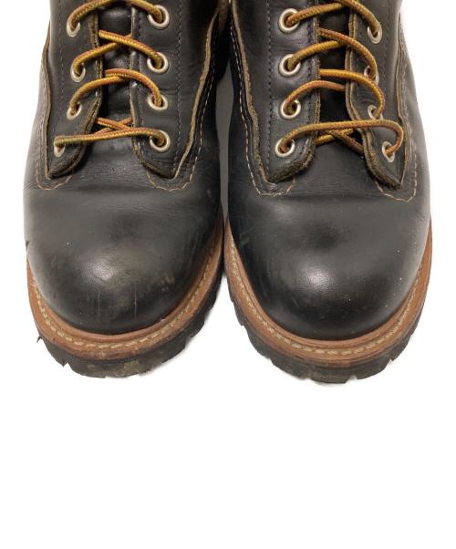 RED WING（レッドウィング）RED WING (レッドウィング) ラインマンブーツ ブラック サイズ:27.0cmの古着・服飾アイテム