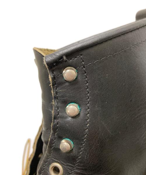 RED WING（レッドウィング）RED WING (レッドウィング) ラインマンブーツ ブラック サイズ:27.0cmの古着・服飾アイテム
