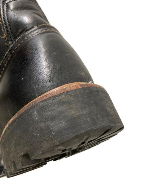 RED WING（レッドウィング）RED WING (レッドウィング) ラインマンブーツ ブラック サイズ:27.0cmの古着・服飾アイテム