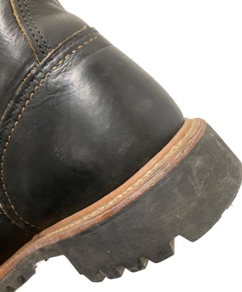 RED WING（レッドウィング）RED WING (レッドウィング) ラインマンブーツ ブラック サイズ:27.0cmの古着・服飾アイテム