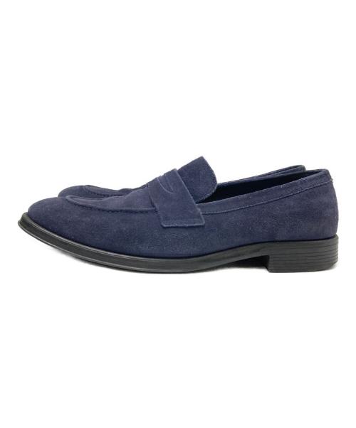 PS Paul Smith（ＰＳポールスミス）PS Paul Smith (ＰＳポールスミス) スエードローファー ネイビー サイズ:9の古着・服飾アイテム