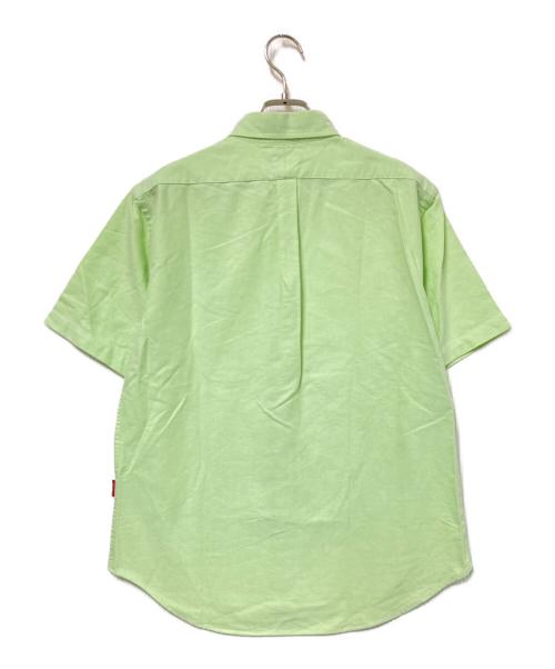 APPLEBUM（アップルバム）APPLEBUM (アップルバム) 半袖BDシャツ グリーン サイズ:Mの古着・服飾アイテム