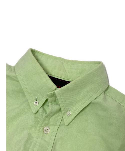 APPLEBUM（アップルバム）APPLEBUM (アップルバム) 半袖BDシャツ グリーン サイズ:Mの古着・服飾アイテム