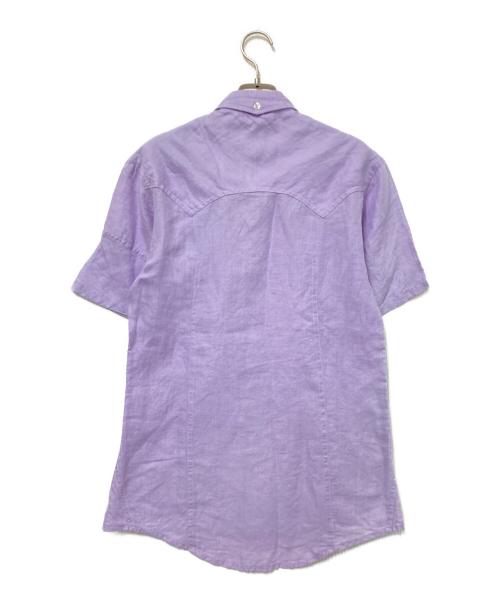 boutique de specialite（ブティック ドゥ スペシャリテ）boutique de specialite (ブティック ドゥ スペシャリテ) コットンシャツ パープル サイズ:Sの古着・服飾アイテム