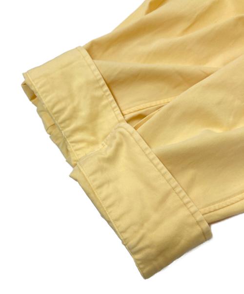 RALPH LAUREN（ラルフローレン）RALPH LAUREN (ラルフローレン) BIG SHIRT ボタンダウンシャツ 裾ポニー イエロー サイズ:XLの古着・服飾アイテム