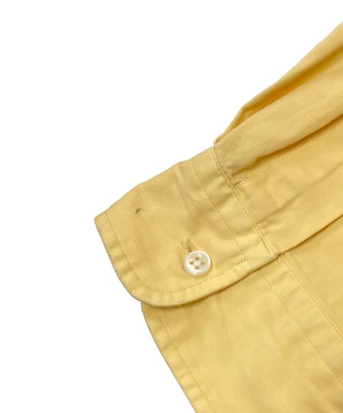 RALPH LAUREN（ラルフローレン）RALPH LAUREN (ラルフローレン) BIG SHIRT ボタンダウンシャツ 裾ポニー イエロー サイズ:XLの古着・服飾アイテム
