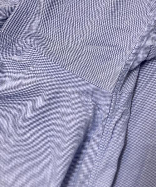RALPH LAUREN（ラルフローレン）RALPH LAUREN (ラルフローレン) 半袖BDシャツ ホワイト×ブルー サイズ:XLの古着・服飾アイテム