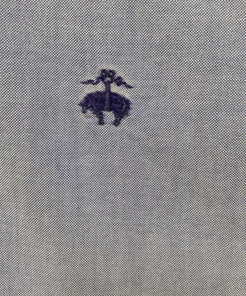 BROOKS BROTHERS（ブルックスブラザーズ）BROOKS BROTHERS (ブルックスブラザーズ) 半袖BDシャツ ブルー サイズ:Sの古着・服飾アイテム