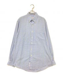 BROOKS BROTHERS（ブルックスブラザーズ）の古着「チェック柄BDシャツ」｜ブルー