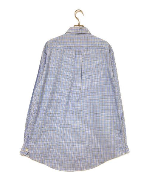 BROOKS BROTHERS（ブルックスブラザーズ）BROOKS BROTHERS (ブルックスブラザーズ) チェック柄BDシャツ ブルー サイズ:Mの古着・服飾アイテム