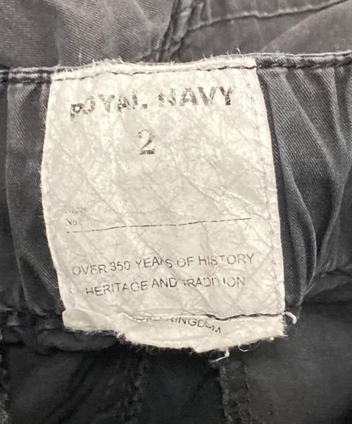 ROYAL NAVY（ロイヤルネイビー）ROYAL NAVY (ロイヤルネイビー) カーゴパンツ ブラック サイズ:2の古着・服飾アイテム