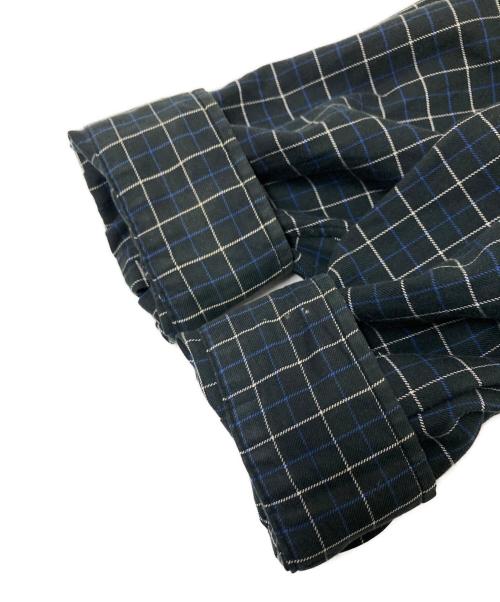 RALPH LAUREN（ラルフローレン）RALPH LAUREN (ラルフローレン) チェックBDシャツ ブラック×ホワイト サイズ:XLTの古着・服飾アイテム