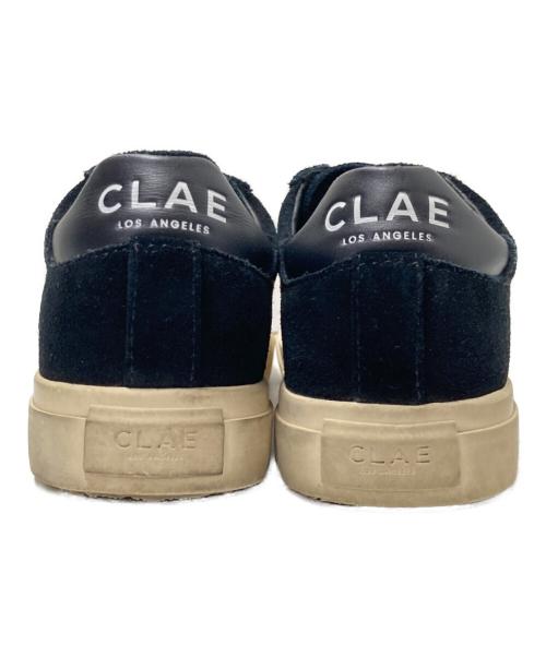 CLAE LOS ANGELES（クレイ ロサンゼルス）CLAE LOS ANGELES (クレイ ロサンゼルス) ローカットスニーカー ブラック サイズ:24.0㎝の古着・服飾アイテム