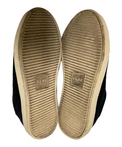 CLAE LOS ANGELES（クレイ ロサンゼルス）CLAE LOS ANGELES (クレイ ロサンゼルス) ローカットスニーカー ブラック サイズ:24.0㎝の古着・服飾アイテム