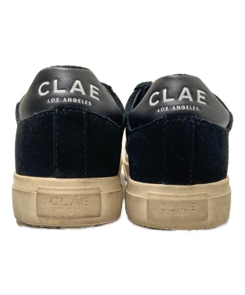 CLAE LOS ANGELES（クレイ ロサンゼルス）CLAE LOS ANGELES (クレイ ロサンゼルス) ローカットスニーカー ブラック サイズ:24.0㎝の古着・服飾アイテム