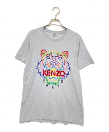 KENZO（ケンゾー）の古着「プリントTシャツ」｜グレー
