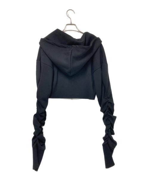 melt the lady（メルトザレディ）melt the lady (メルトザレディ) パーカー ブラック サイズ:FREE 未使用品の古着・服飾アイテム