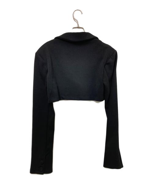 melt the lady（メルトザレディ）melt the lady (メルトザレディ) ジャケット付ワンピース ブラック サイズ:FREEの古着・服飾アイテム