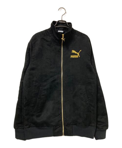 PUMA（プーマ）PUMA (プーマ) T7 RECLAIM SUEDE TRACK JACKET ブラック サイズ:US:Sの古着・服飾アイテム