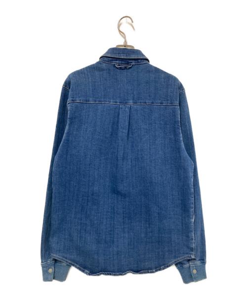 GYM MASTER（ジムマスター）GYM MASTER (ジムマスター) 10oz ストレッチデニムシャツジャケット インディゴ サイズ:Sの古着・服飾アイテム
