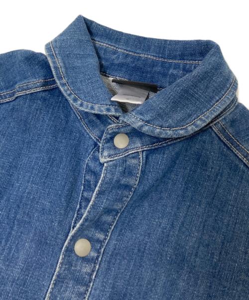 GYM MASTER（ジムマスター）GYM MASTER (ジムマスター) 10oz ストレッチデニムシャツジャケット インディゴ サイズ:Sの古着・服飾アイテム