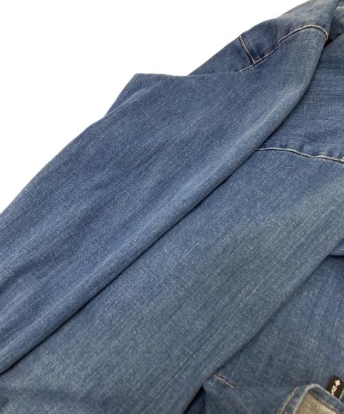 GYM MASTER（ジムマスター）GYM MASTER (ジムマスター) 10oz ストレッチデニムシャツジャケット インディゴ サイズ:Sの古着・服飾アイテム