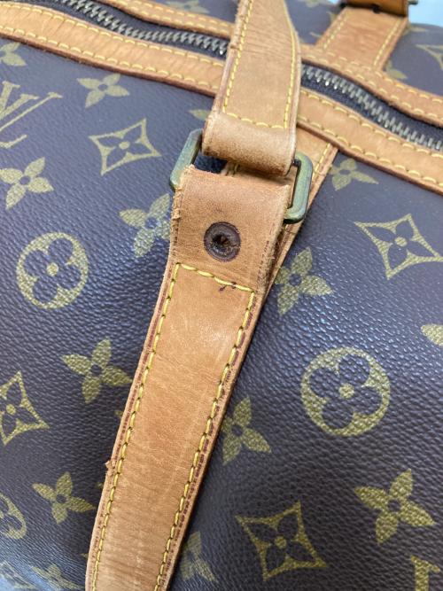 LOUIS VUITTON（ルイ ヴィトン）LOUIS VUITTON (ルイ ヴィトン) ボストンバッグ　サックスプール55 ブラウンの古着・服飾アイテム
