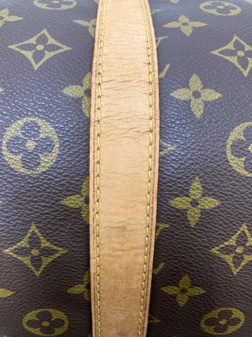 LOUIS VUITTON（ルイ ヴィトン）LOUIS VUITTON (ルイ ヴィトン) ボストンバッグ　サックスプール55 ブラウンの古着・服飾アイテム