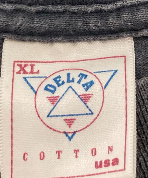 DELTA（デルタ）DELTA (デルタ) 90‘SバンドTシャツ ブラック サイズ:XLの古着・服飾アイテム