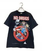alianエイリアン）の古着「プリントTシャツ」｜ブラック