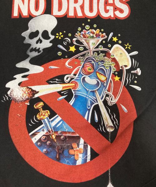 alian（エイリアン）alian (エイリアン) プリントTシャツ ブラック サイズ:下記参照の古着・服飾アイテム