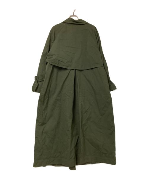 Spick and Span（スピック＆スパン）Spick and Span (スピック＆スパン) MANTECOEトレンチコート グリーン サイズ:38の古着・服飾アイテム
