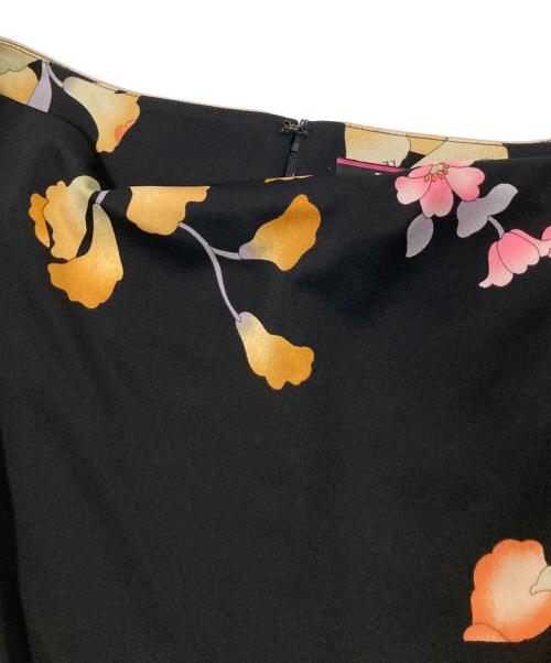 LEONARD FASHION（レオナールファッション）LEONARD FASHION (レオナールファッション) カンカン素材ノースリーブワンピース ブラック サイズ:Mの古着・服飾アイテム