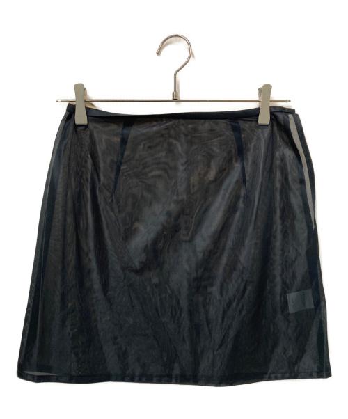 LEONARD FASHION（レオナールファッション）LEONARD FASHION (レオナールファッション) カンカン素材ノースリーブワンピース ブラック サイズ:Mの古着・服飾アイテム