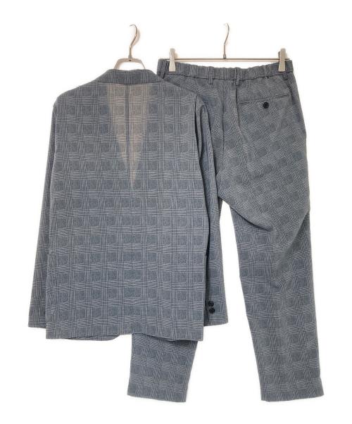 green label relaxing（グリーンレーベルリラクシング）green label relaxing (グリーンレーベルリラクシング) セットアップ グレー サイズ:Sの古着・服飾アイテム