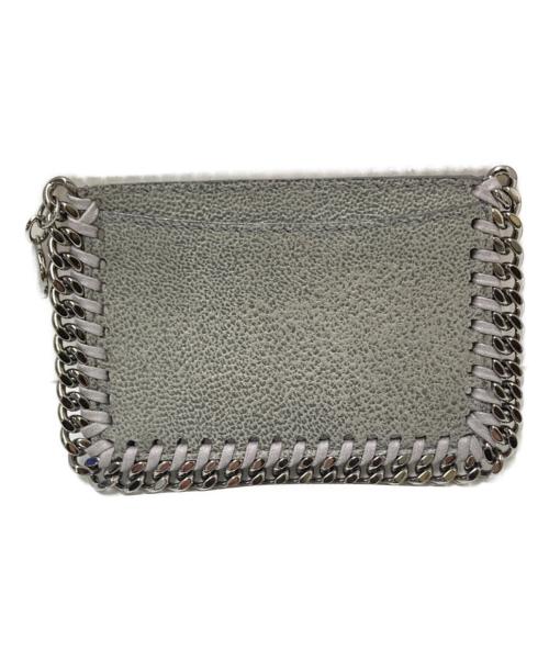 STELLA McCARTNEY（ステラマッカートニー）STELLA McCARTNEY (ステラマッカートニー) ファラベラジップカードホルダー グレー サイズ:下記参照の古着・服飾アイテム