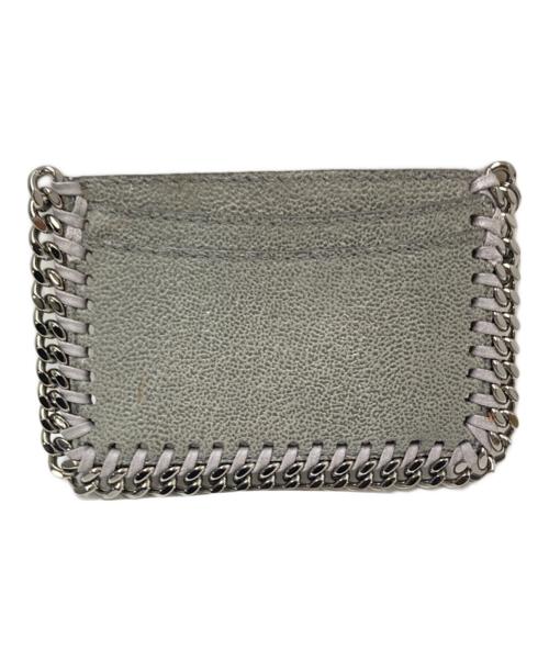 STELLA McCARTNEY（ステラマッカートニー）STELLA McCARTNEY (ステラマッカートニー) ファラベラジップカードホルダー グレー サイズ:下記参照の古着・服飾アイテム
