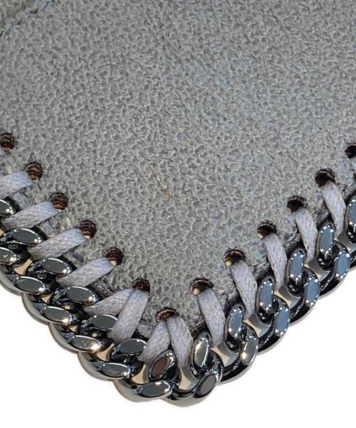 STELLA McCARTNEY（ステラマッカートニー）STELLA McCARTNEY (ステラマッカートニー) ファラベラジップカードホルダー グレー サイズ:下記参照の古着・服飾アイテム