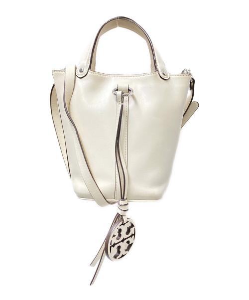 TORY BURCH（トリーバーチ）TORY BURCH (トリーバーチ) 2WAYバッグ ホワイト サイズ:下記参照の古着・服飾アイテム