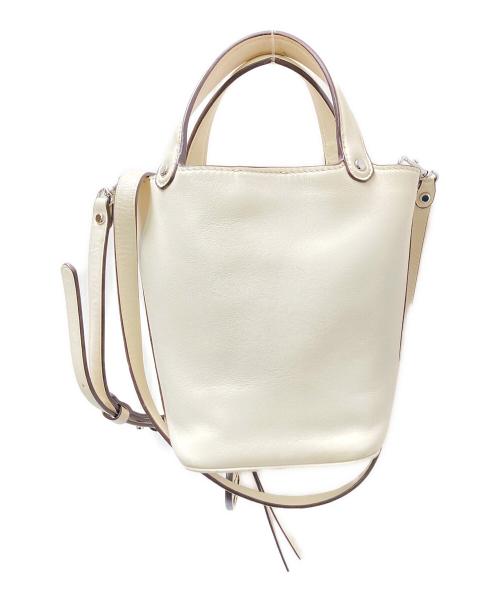 TORY BURCH（トリーバーチ）TORY BURCH (トリーバーチ) 2WAYバッグ ホワイト サイズ:下記参照の古着・服飾アイテム