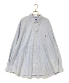 RALPH LAUREN（ラルフローレン）の古着「ストライプBDシャツ」｜ブルー×ホワイト
