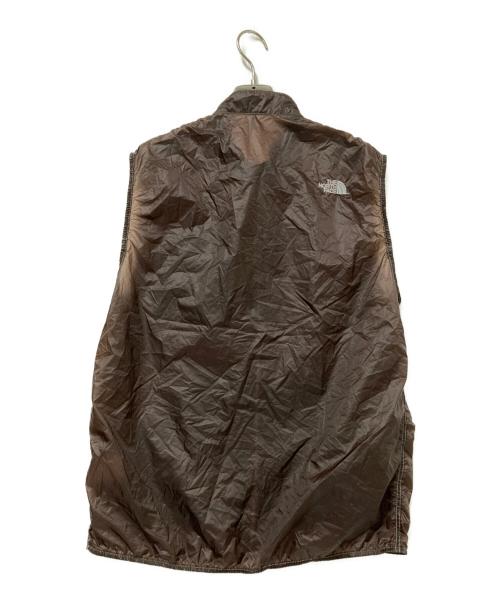 THE NORTH FACE（ザ ノース フェイス）THE NORTH FACE (ザ ノース フェイス) フリーランウィンドベスト ブラウン サイズ:Lの古着・服飾アイテム