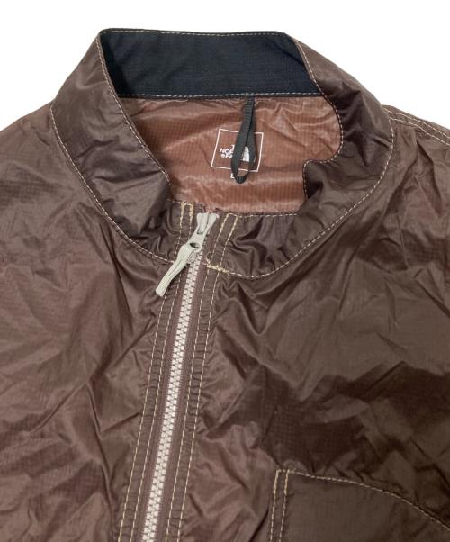 THE NORTH FACE（ザ ノース フェイス）THE NORTH FACE (ザ ノース フェイス) フリーランウィンドベスト ブラウン サイズ:Lの古着・服飾アイテム