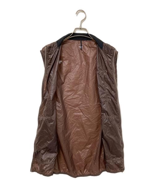 THE NORTH FACE（ザ ノース フェイス）THE NORTH FACE (ザ ノース フェイス) フリーランウィンドベスト ブラウン サイズ:Lの古着・服飾アイテム